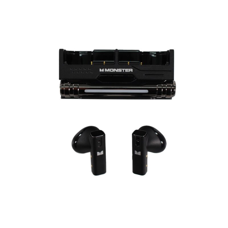 audifono monster bt v5.4 carga tipo c black — vista 4