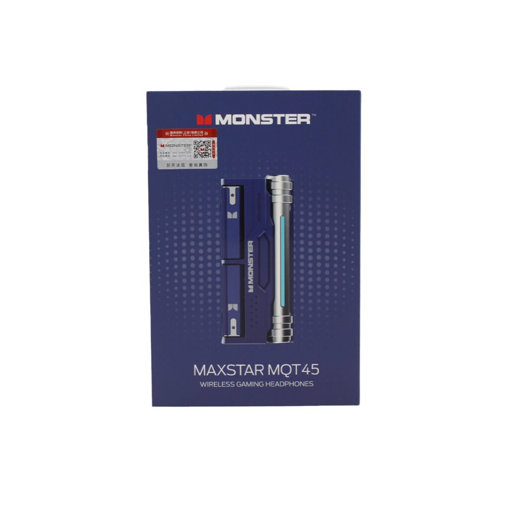 audifono monster bt v5.4 carga tipo c blue