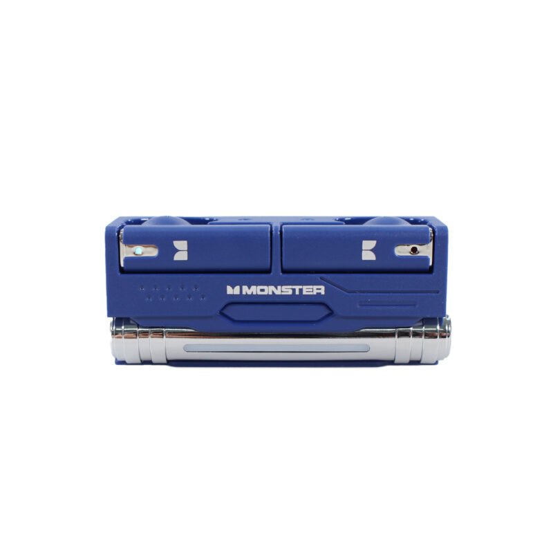audifono monster bt v5.4 carga tipo c blue — vista 2