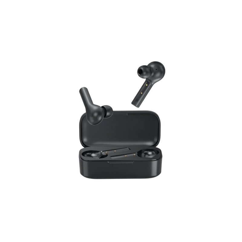 audifono deportivos portatiles qcy, bt v5.0, diseÑo eronomico, conexion estable, carga automatica. black — vista 3