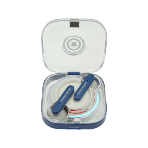 audifono disney earbuds capitan america qs 28 blue (ean:668)