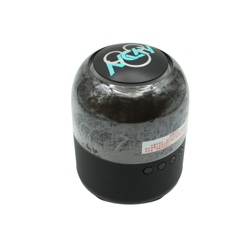 parlante disney capitan america, sonido 360°, bt v5.3, luz, llamadas hd, gran bateria. black (ean:206) — vista 2
