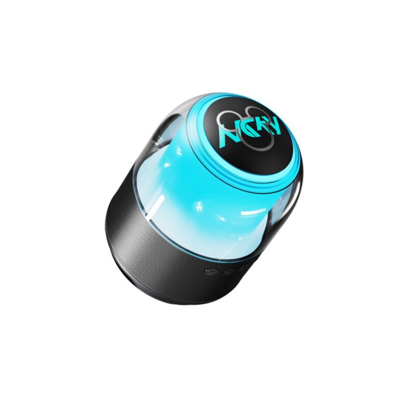 parlante disney capitan america, sonido 360°, bt v5.3, luz, llamadas hd, gran bateria. black (ean:206)