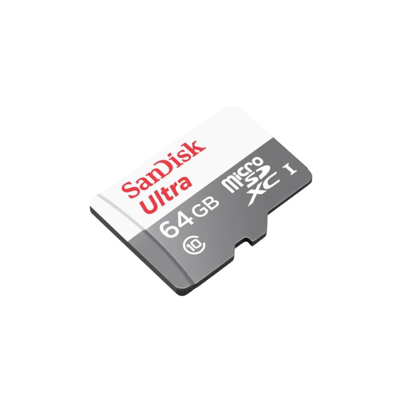 micro sdhc 64gb sandisk hc ultra c/adaptador ush 1 c10 100mb
