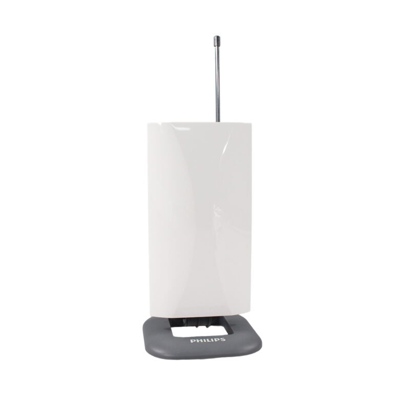 antena philips digital para tv, aumenta recepcion de seÑales debiles, amplificacion hasta 15 db, diseÑo compacto, filtro reduccion de ruido. — vista 2