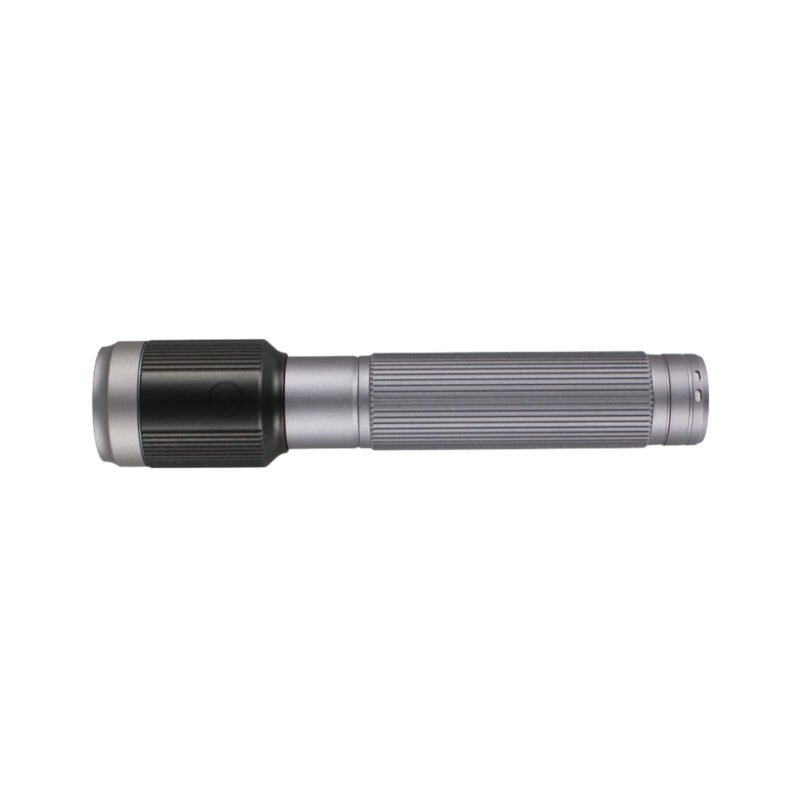 linterna philips recargable led 15w, bateria de 1200mah, 650 lumenes y alcance de 300 metros. lente ajustable. interfaz de carga tipo c — vista 4