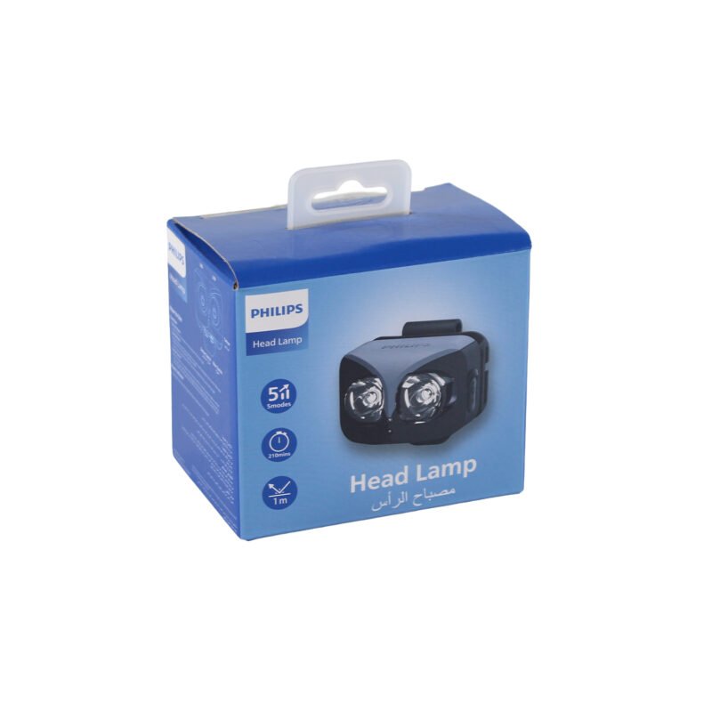 cintillo linterna philips recargable 1000 mah, 450 lumenes, rango de 135m. interfaz de carga tipo c — vista 6