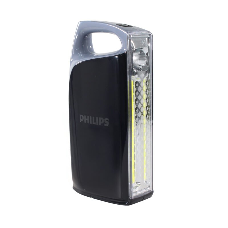 linterna philips recargable multifuncional led/rgb 10w, 1000 lumenes, bateria de 4000mah, 1000 lumenes y alcance de 100 metros. interfaz de carga tipo c. — vista 2
