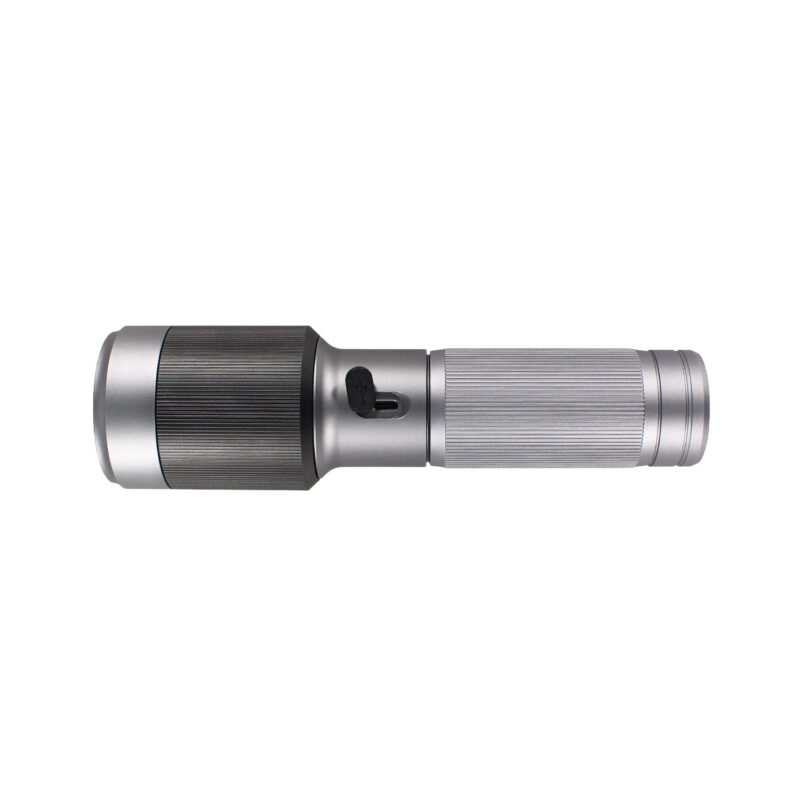 linterna philips recargable led 60w, 2000 lumenes, bateria de 4500mah, 2300 lumenes y alcance de 680 metros. lente ajustable. interfaz de carga tipo c — vista 4