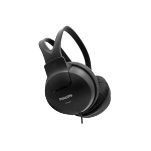 audifono philips stereo, ligero, ajustable, rango 15 55.000hz, impedancia 32 ohm, cable 2m.