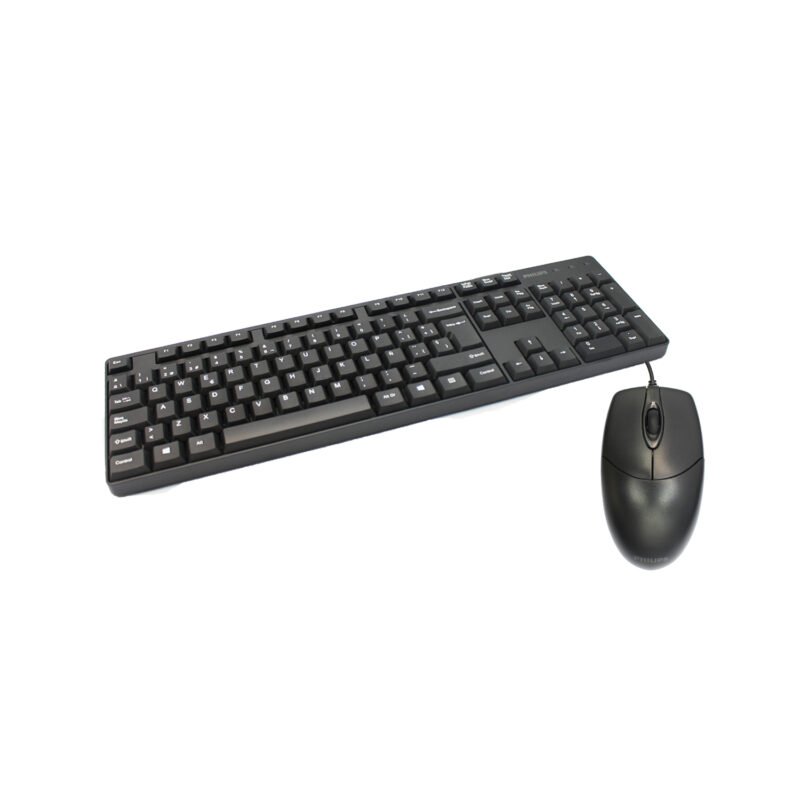 kit de teclado y mouse philips, 1000 dpi, conectividad usb, cable 1.5m, 104/105/107 teclas. — vista 6