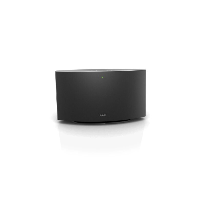 parlante philips con uso spotify, control remoto inteligente, altavoces 2x10w, conexion inalambrica.