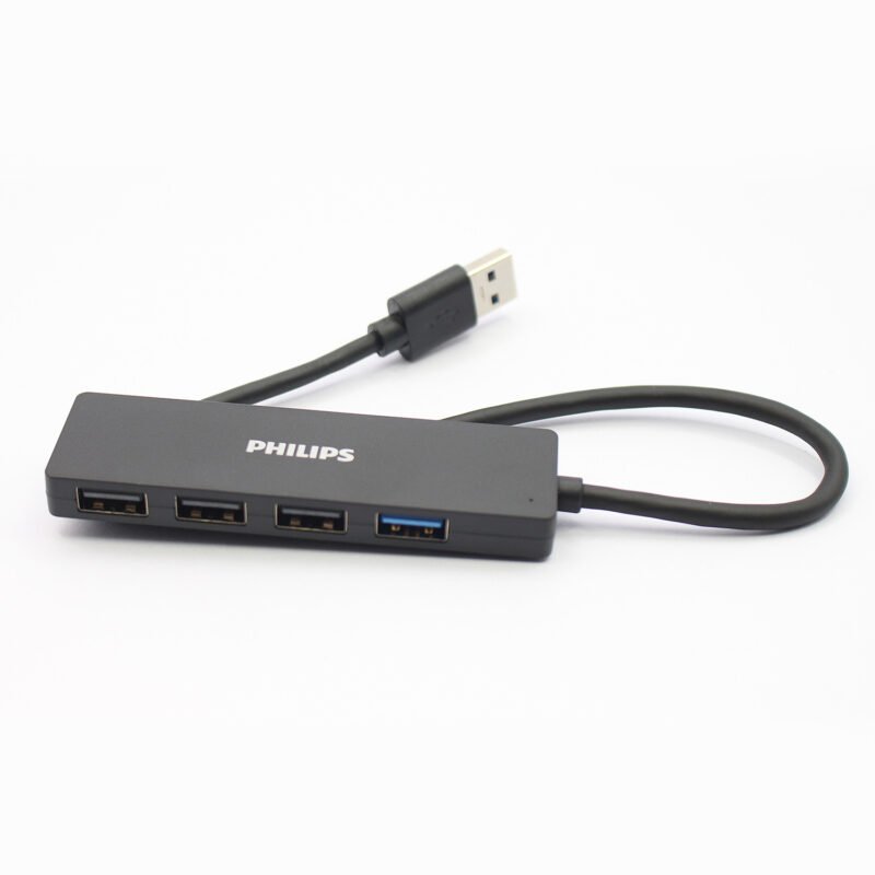 hub philips 4 salidas 1 puerto usb 3.0 de 5gbps 3 puertos usb 2.0 de 480mbps — vista 7