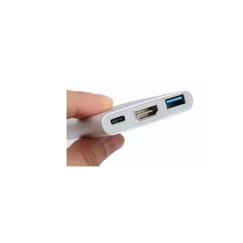 hub philips tipo c a hdmi, usb 3.0, tipo c — vista 2