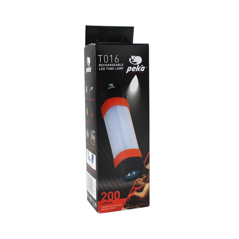 lampara tubo led recargable led 200 lumenes repelente de mosquitos sos ip68 6 modos de uso 7 a 26 hrs de uso 2600mah de bateria powerbank incluida — vista 5