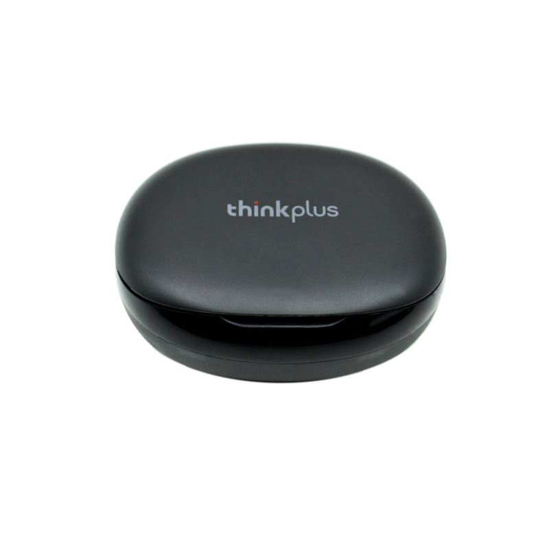 audifono lenovo (ean727), bt v5.2, color, bateria 40mah, estuche 300m black — vista 2