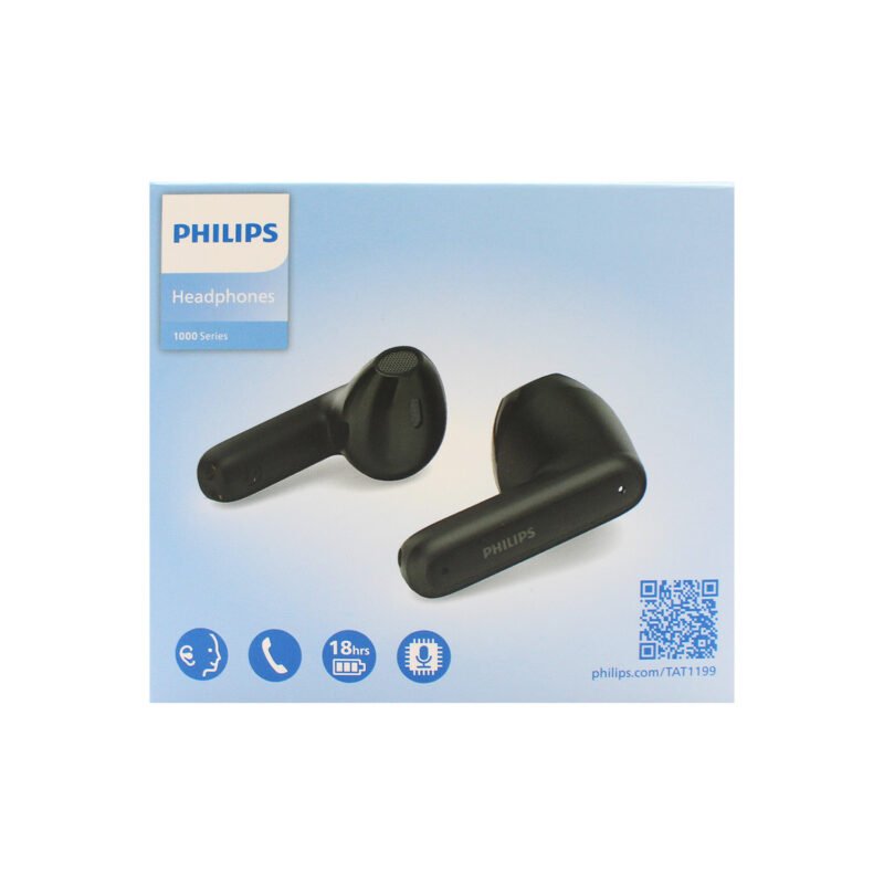 audifono philips bt v5.4 con microfono black — vista 4