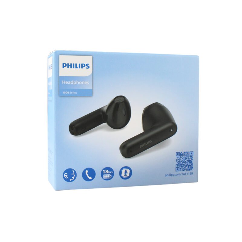 audifono philips bt v5.4 con microfono black — vista 3