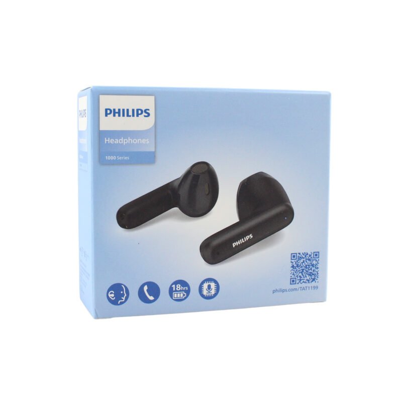 audifono philips bt v5.4 con microfono dark blue — vista 3