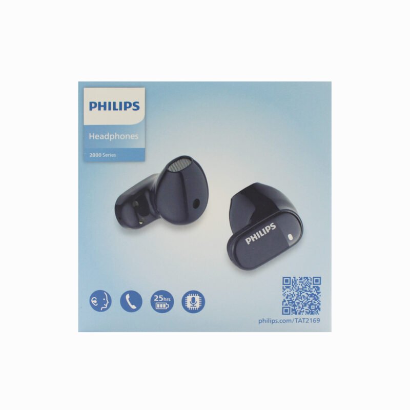 audifono philips bt v5.4 con microfono dark blue — vista 5