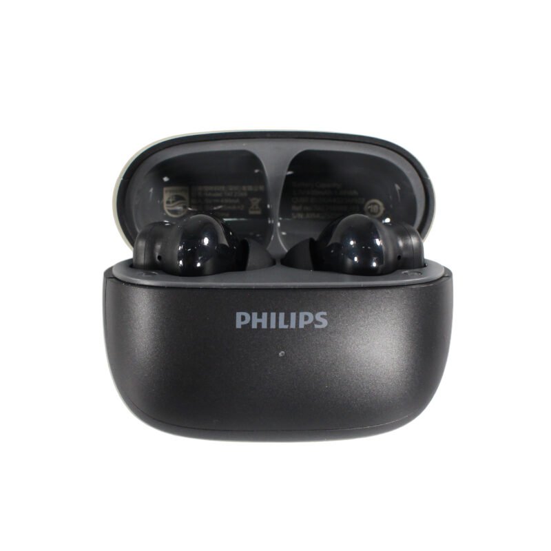 audifono philips bt v5.4 anc con microfono black — vista 3