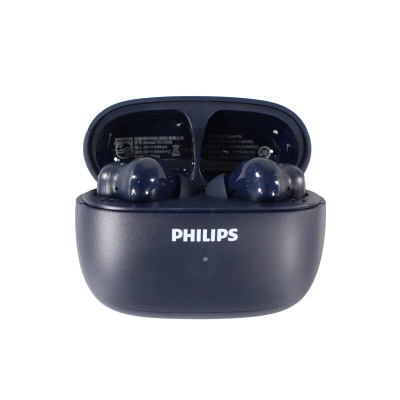 audifono philips bt con microfono bateria 31hrs dark blue — vista 2