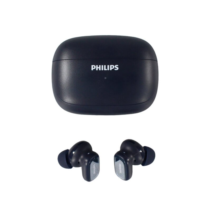 audifono philips bt con microfono bateria 31hrs dark blue — vista 3
