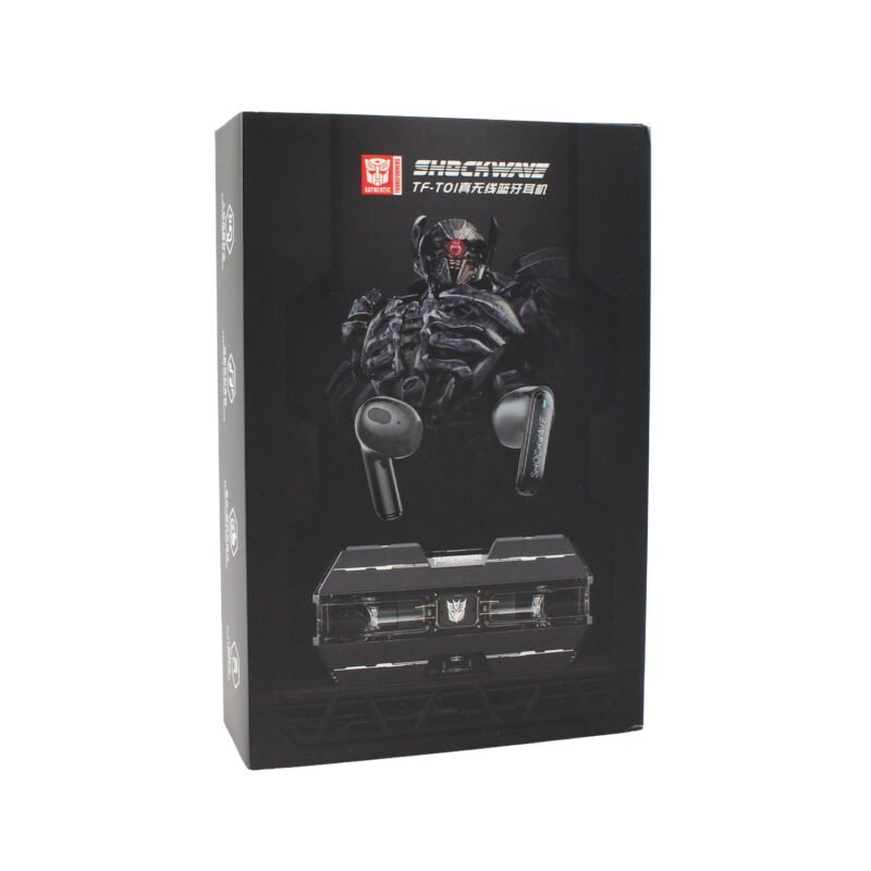 audifono transformers inalambricoss, bt v5.3, sonido 8d, reduccion de ruido, 5h de musica. decepticons (black) — vista 4