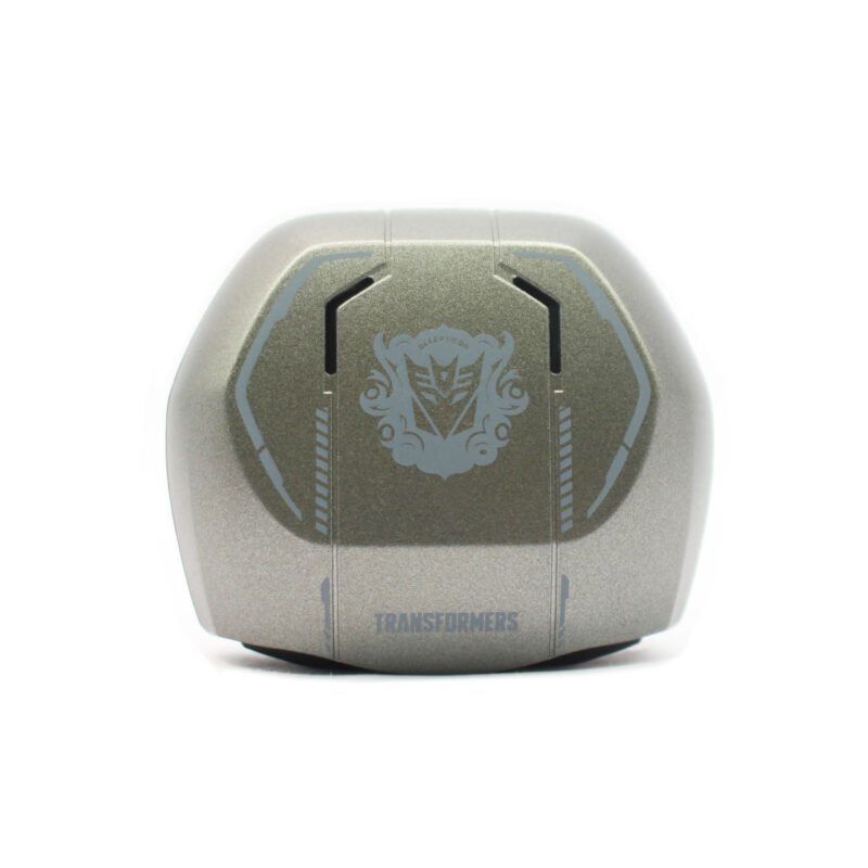audifono transformers inalambricosss bt v5.3, 3 4h de musica, carga en 1h, distancia de 10m. decepticons (silver)