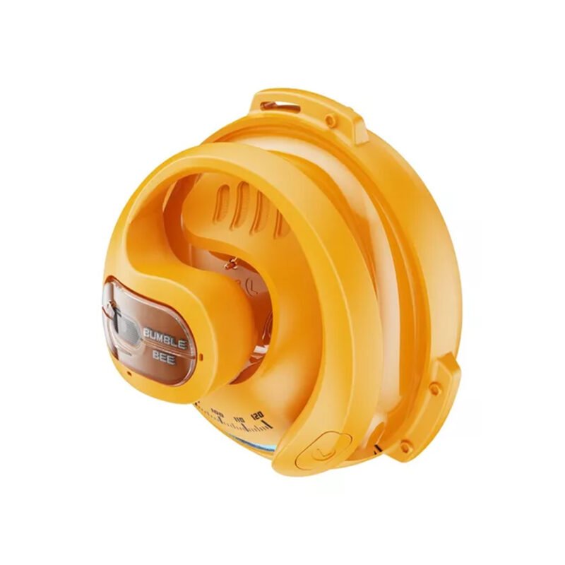 audifono transformers, bt v5.4, 4.5h musica, carga en 1.5h, distancia 10m. yellow (yellow) — vista 2