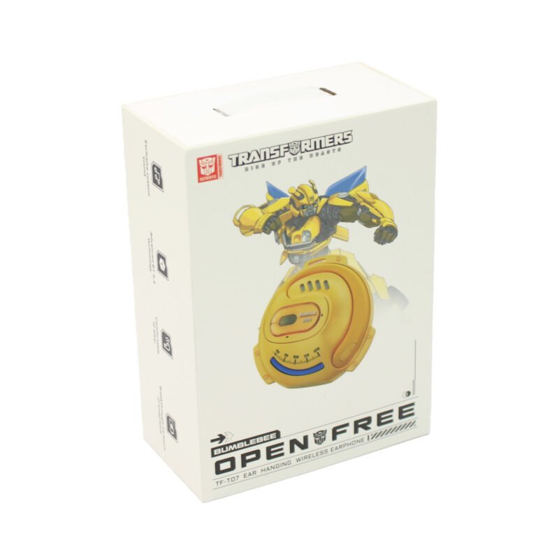 audifono transformers, bt v5.4, 4.5h musica, carga en 1.5h, distancia 10m. yellow (yellow) — vista 3