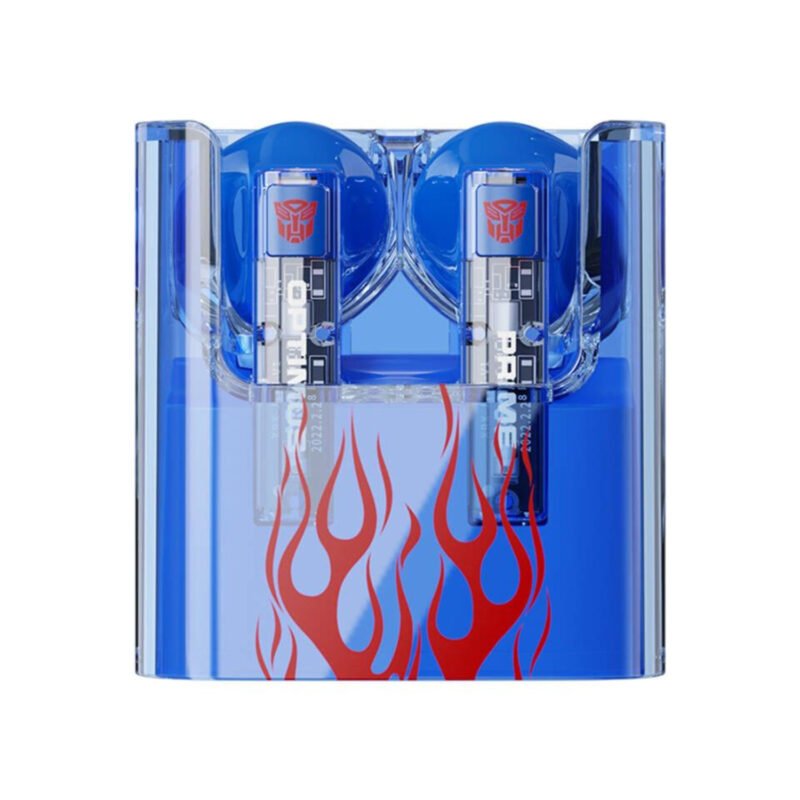 audifono transformers, bt v5.3, reduccion de ruido, hifi, 20h juego. optimus prime — vista 2