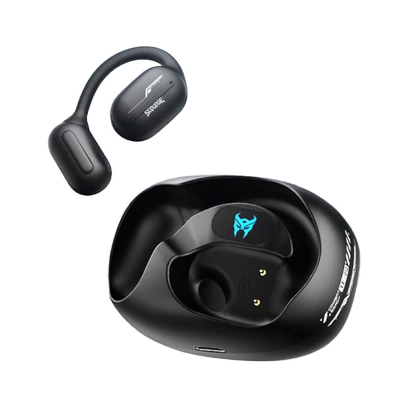 audifono transformers tf t20, sonido 8d, chip 5.3, conductor 13mm, carga rapida, control tactil. black — vista 2