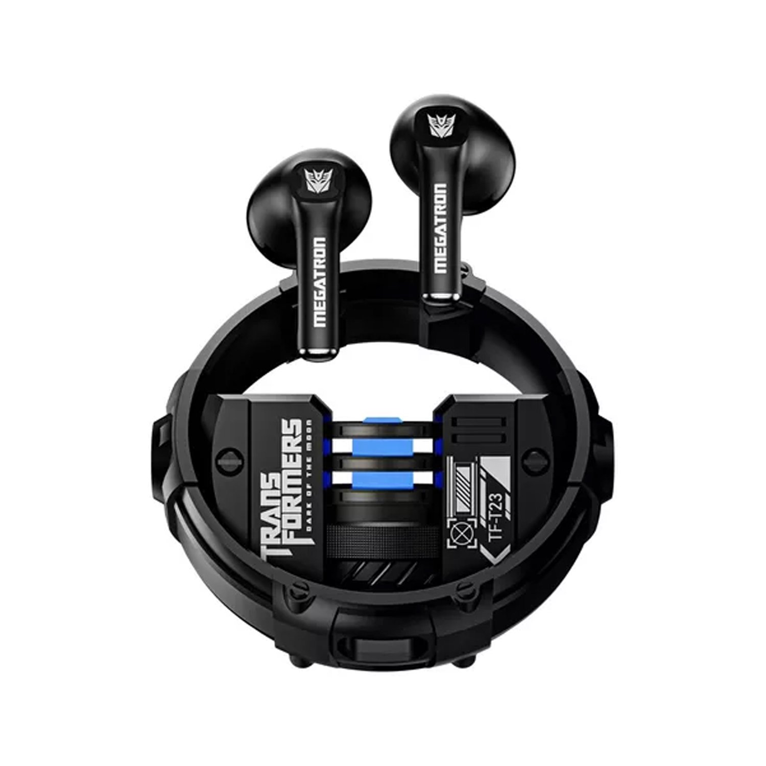 audifono transformers inalambricos in ear, bt, microfono, 280mah, alcance 10m, con luz led. black audifono transformers inalambricos in ear, bt, microfono, 280mah, alcance 10m, con luz led. black
