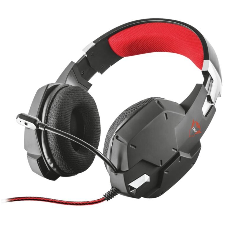 audifono trust gamer gxt 322 carus black — vista 3