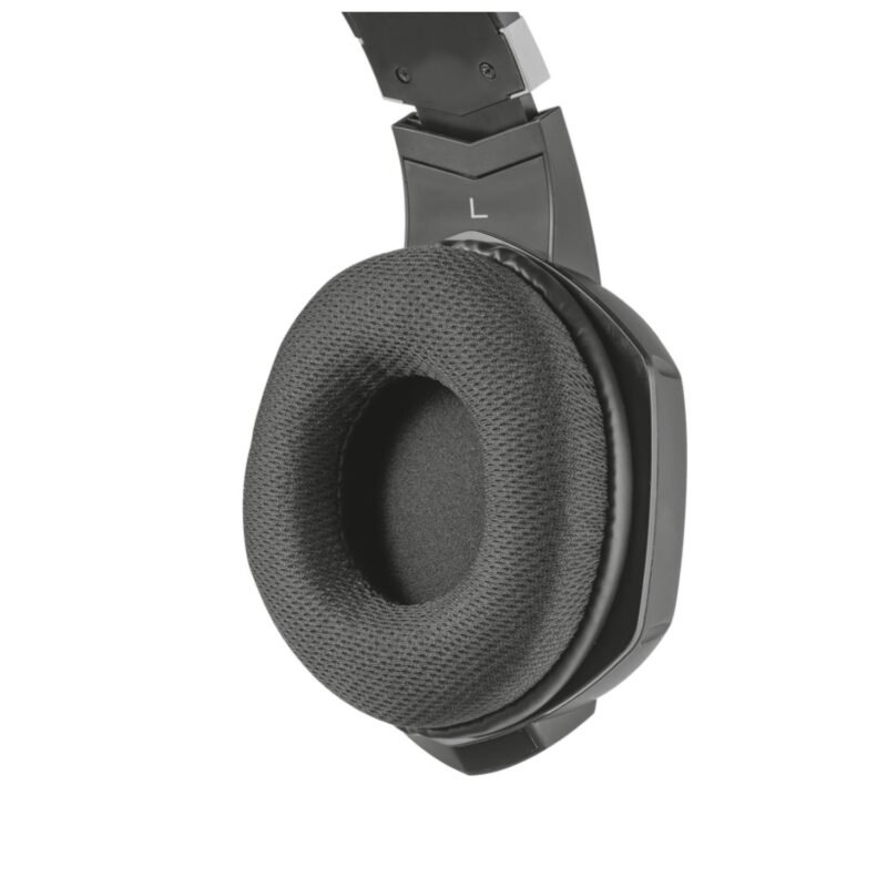 audifono trust gamer gxt 322 carus black — vista 5