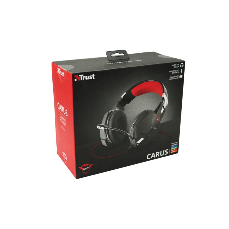 audifono trust gamer gxt 322 carus black