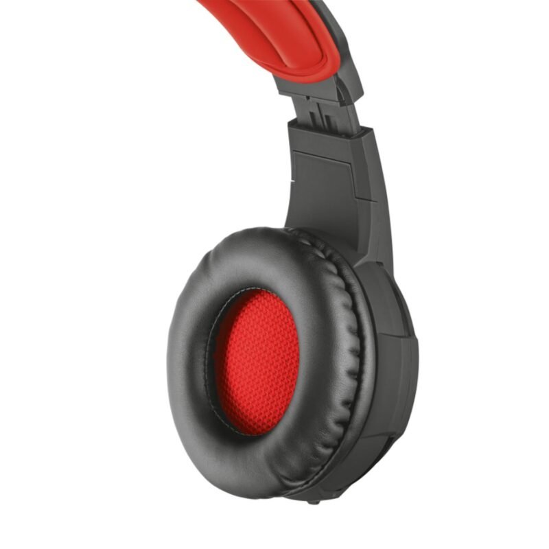 audifono trust, control de volumen y silencio, cable 50 cm, almohadillas comodas, diseÑo ajustable, conexion 3.5. — vista 3