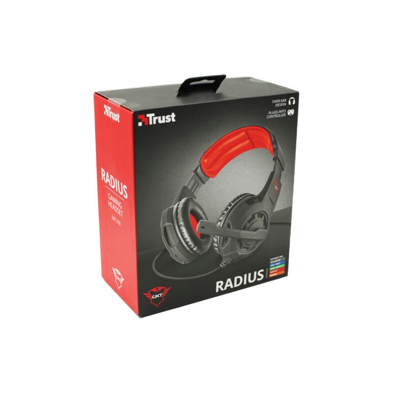 audifono trust, control de volumen y silencio, cable 50 cm, almohadillas comodas, diseÑo ajustable, conexion 3.5.