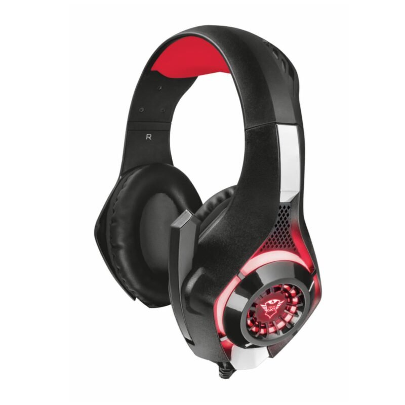 audifono trust circumaurales, cable 2 mts, almohadillas comodas, diseÑo ajustable, conexion 3.5. — vista 2
