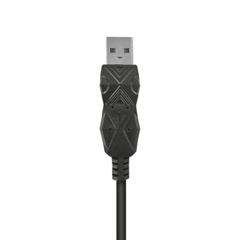 audifono trust gamer, cable 2.5 mts, sonido envolvente 7.1, micro ajustable, conector usb. — vista 4