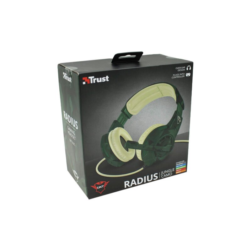 audifono trust gamer, cable 1 mts, micro ajustable, conector usb, faciles de transportar.