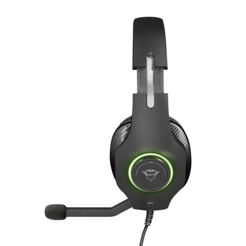 audifono trust gxt 455 torus gamer iluminacon rgb black — vista 2