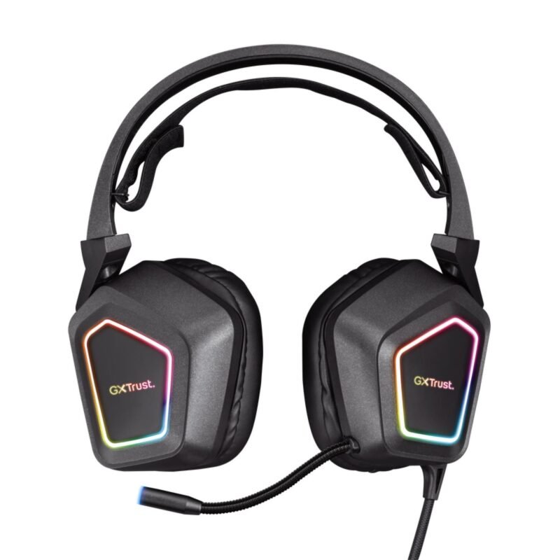 audifono trust gamer gxt 450 blizz 7.1 surround rgb + r6s — vista 4