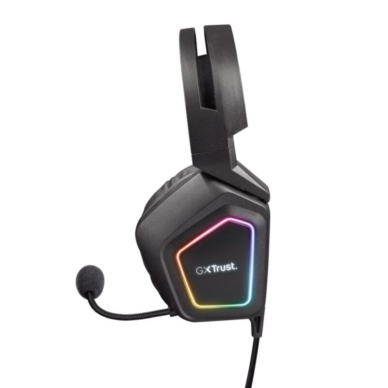 audifono trust gamer gxt 450 blizz 7.1 surround rgb + r6s — vista 5