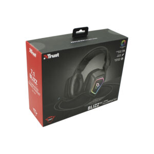 audifono trust gamer gxt 450 blizz 7.1 surround rgb + r6s