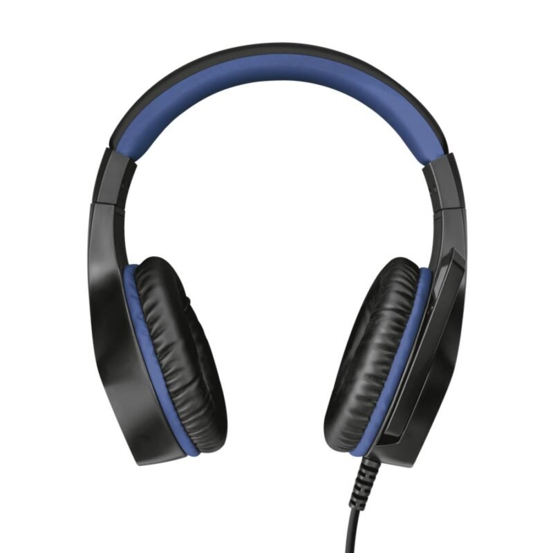 audifono trust gamer, microfono plegable, diadema ajustable, 1m cable jack 3.5. — vista 4