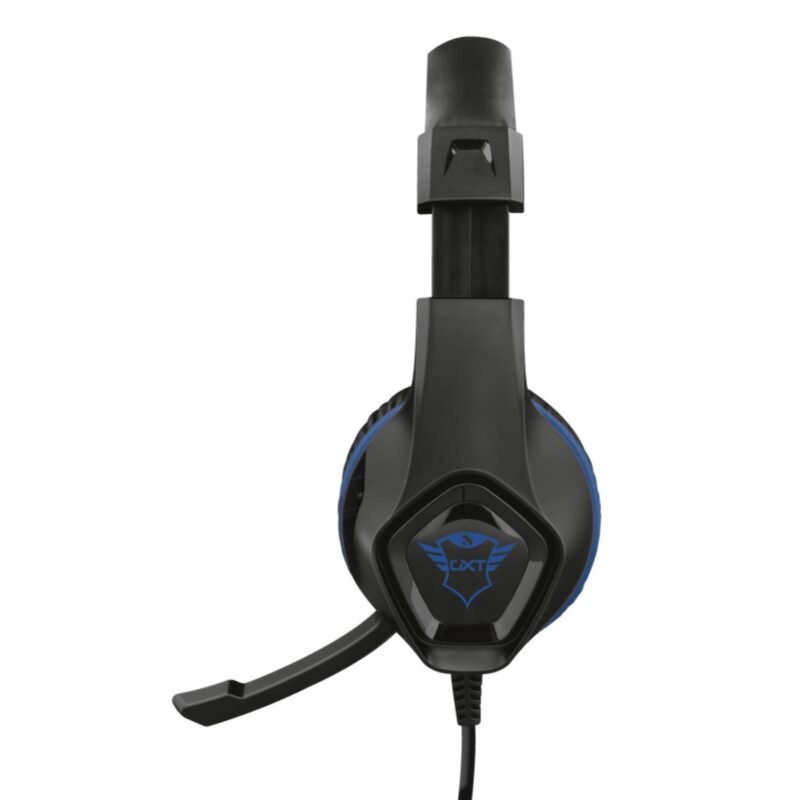 audifono trust gamer, microfono plegable, diadema ajustable, 1m cable jack 3.5. — vista 5