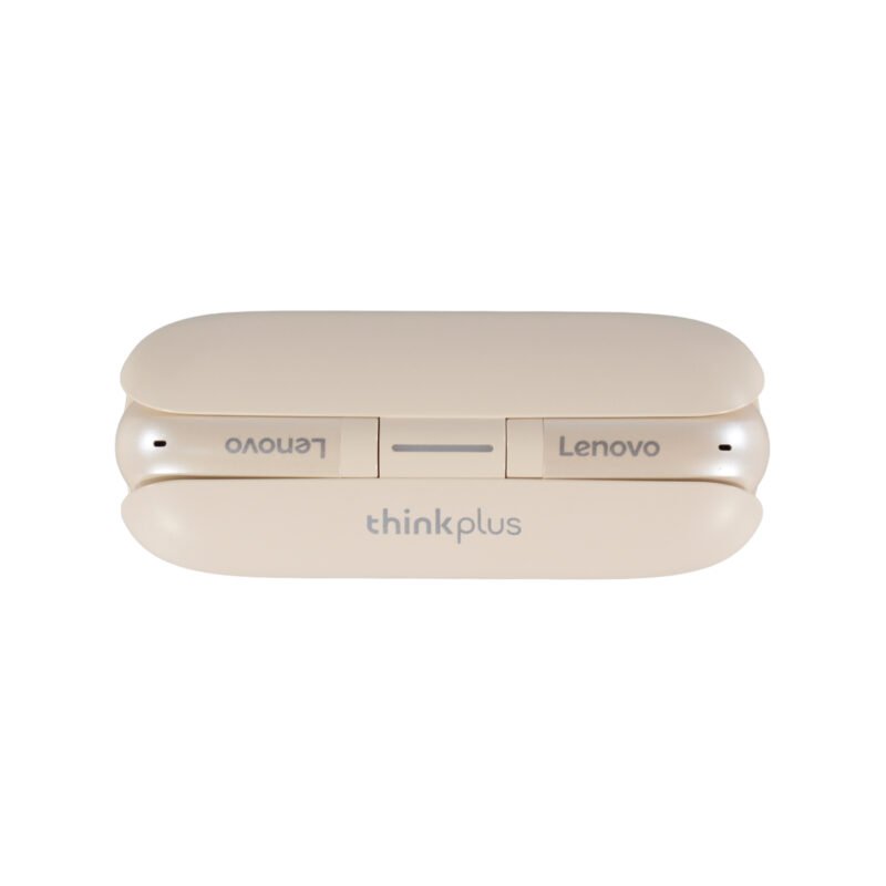 audifono lenovo bt v5.3, carga tipo c, 13mm, distancia 10m, 5 7h musica/conversacion. stone whiten 827 — vista 5