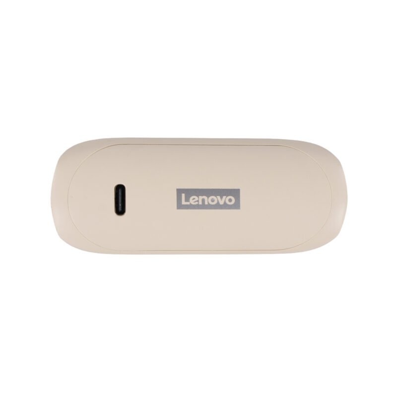 audifono lenovo bt v5.3, carga tipo c, 13mm, distancia 10m, 5 7h musica/conversacion. stone whiten 827 — vista 10